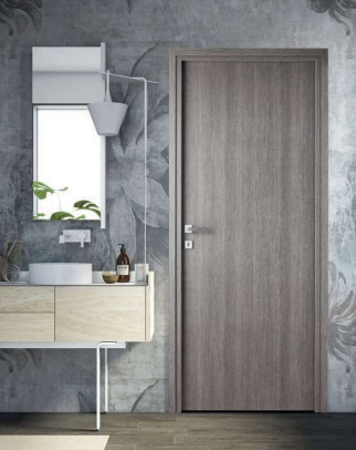 Porte gris