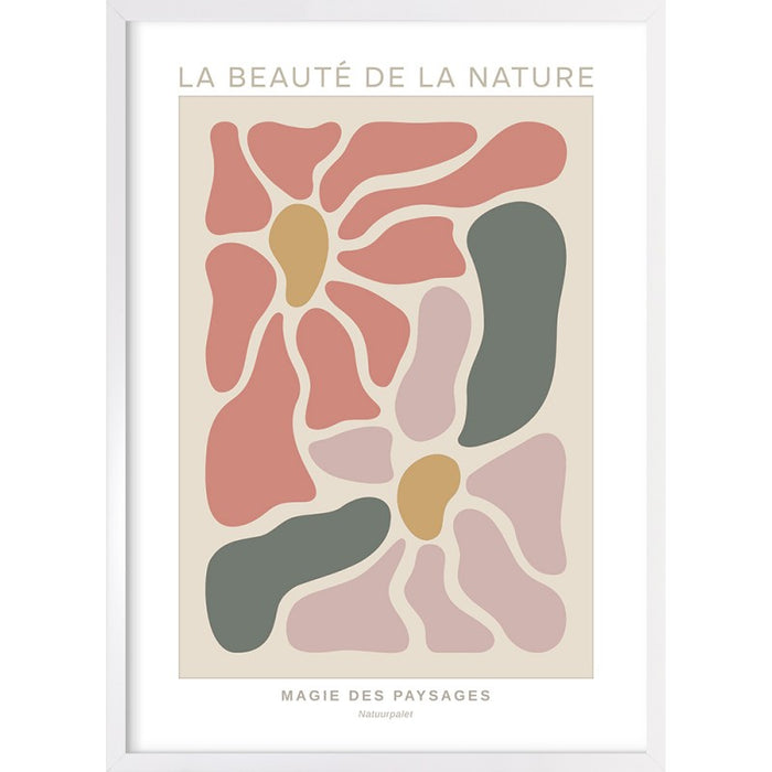 Poster tableau impression d'inspiration florale