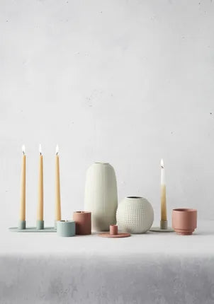 Assortiment de bougeoirs pour deco maison 