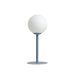 Lampe de table avec globe en verre bleu Poudré 