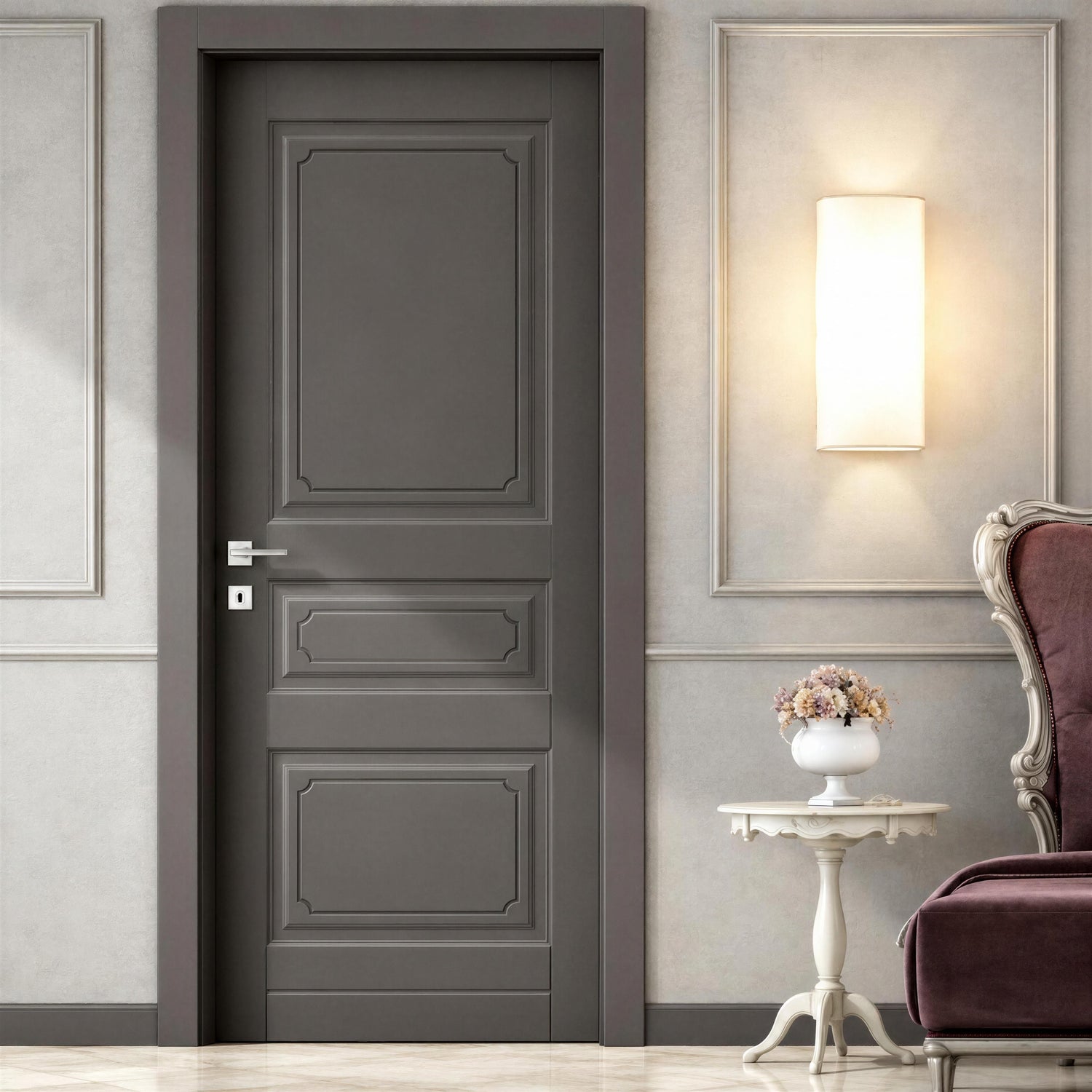 Portes à âme pleine Laquées