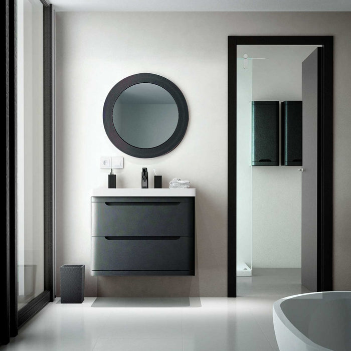 Meuble de salle de bain 2 tiroirs + plan vasque - LOOP - AVILA DOS