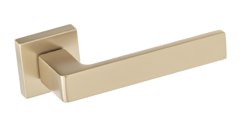 Poignée de porte Spigola Effet Laiton satiné mat