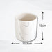 Pot effet marbre H10 cm Cache pot rond Chelone