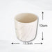 Pot marbre H13 cmCache pot rond Chelone