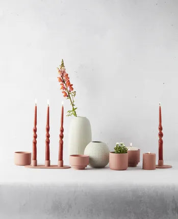 Assortiment de bougeoirs
