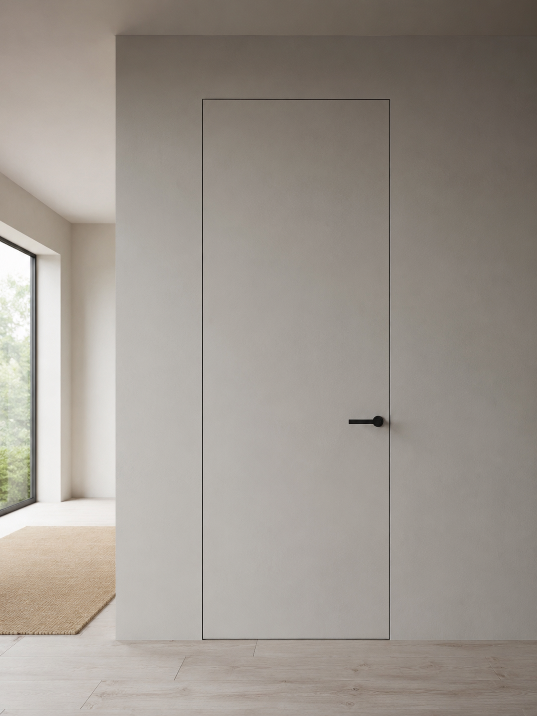 Portes Filo Muro ou 'porte invisible'
