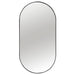Miroir noir métal 
