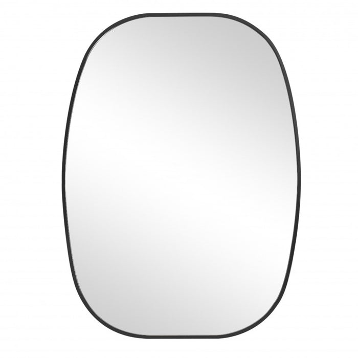 Miroir VINATGE en métal noir 60x90 cm