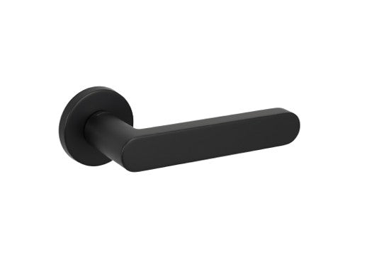 Poignée de porte Moon Noir Mat - à condamnation