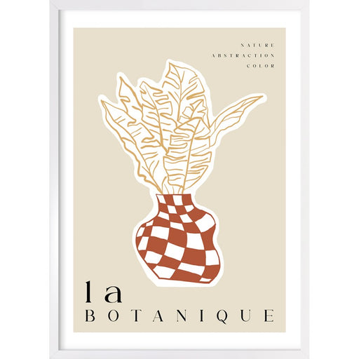 Poster tableau d'inspiration florale 