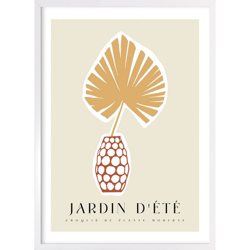 Poster tableau impression d'inspiration florale