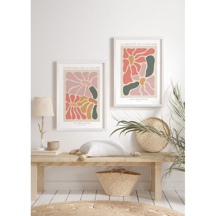 Affiche encadrée La Beauté de la Nature 50x70cm