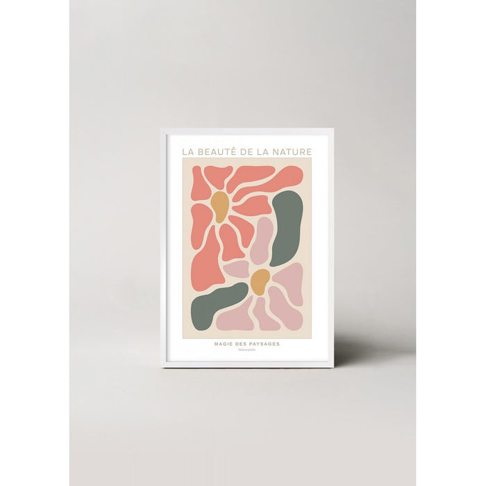 Affiche encadrée La Beauté de la Nature 50x70cm