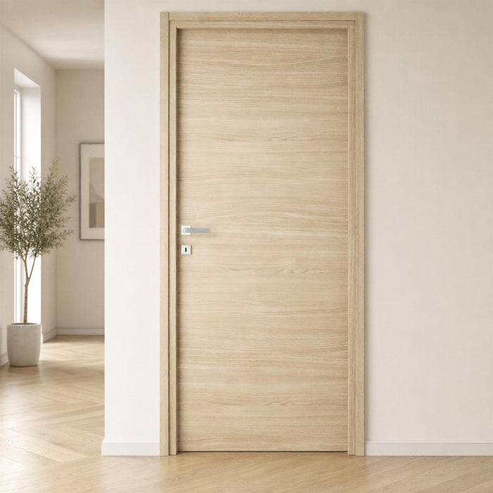 Bloc-porte fin de chantier START Chêne Naturel, H.204 l.93cm, réversible