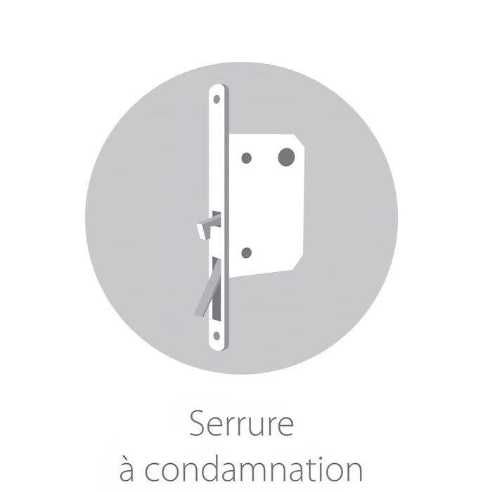 Serrure à condamnation pour bloc-porte Essence