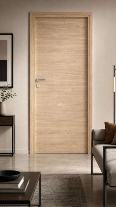 Bloc-porte fin de chantier START Chêne Naturel, H.204 l.83cm, réversible