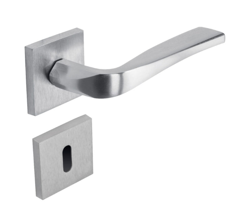 Poignée de porte Sery Chrome Satiné