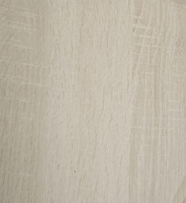 Bloc-porte fin de chantier Essence Blanc Latte, H.204 l.73cm, réversible + Poignée Goccia chrome OFFERTE