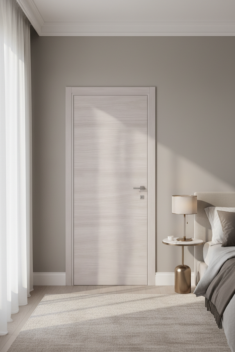 Bloc-porte fin de chantier START Chêne Naturel, H.204 l.83cm, réversible + Poignée SERY à clé Offerte