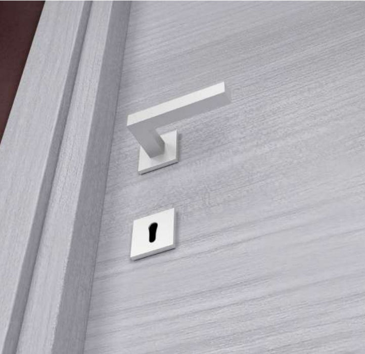 Bloc-porte fin de chantier START Chêne Gris, H.204 l.73cm, réversible